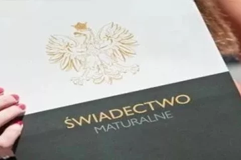 Odbiór świadectw maturalnych